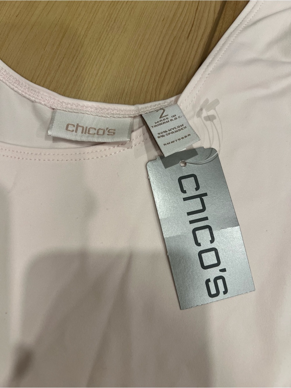 NWT 2 Chico’s Microfiber Tanks - Picture 3 of 6